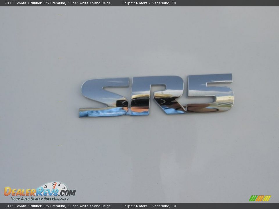 2015 Toyota 4Runner SR5 Premium Super White / Sand Beige Photo #14