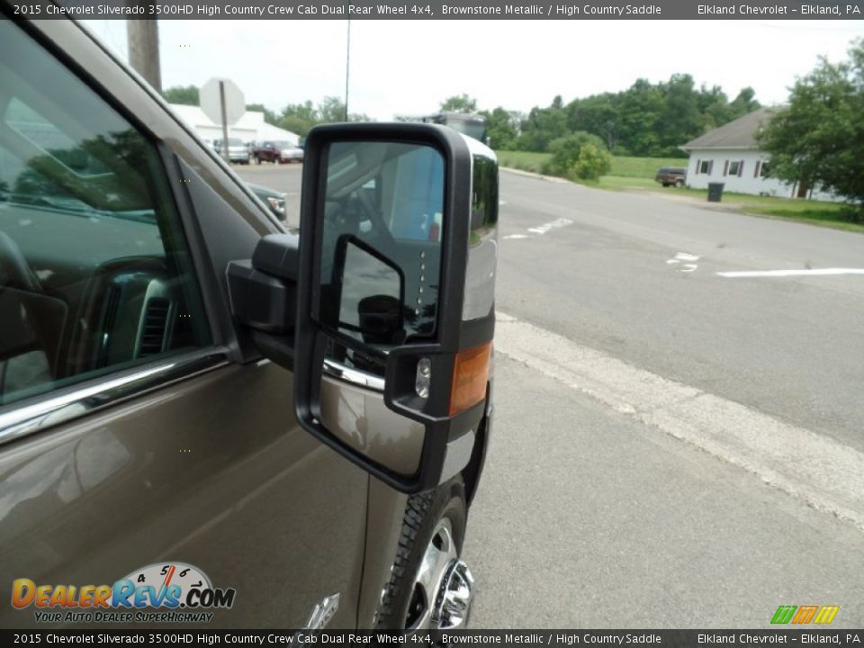 2015 Chevrolet Silverado 3500HD High Country Crew Cab Dual Rear Wheel 4x4 Brownstone Metallic / High Country Saddle Photo #14