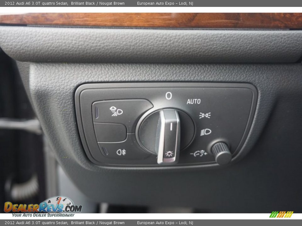 Controls of 2012 Audi A6 3.0T quattro Sedan Photo #28