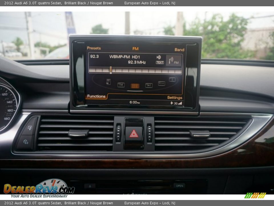 Controls of 2012 Audi A6 3.0T quattro Sedan Photo #34