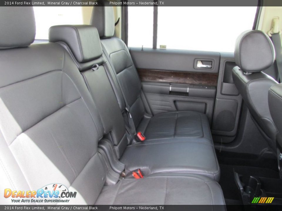 2014 Ford Flex Limited Mineral Gray / Charcoal Black Photo #28