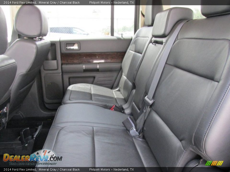 2014 Ford Flex Limited Mineral Gray / Charcoal Black Photo #31