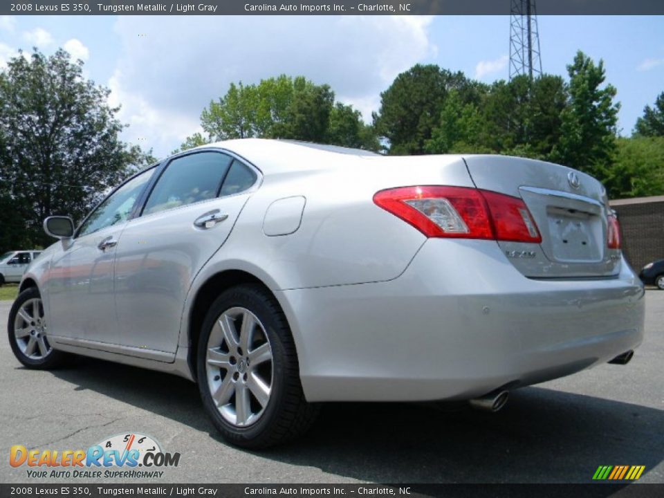 2008 Lexus ES 350 Tungsten Metallic / Light Gray Photo #8