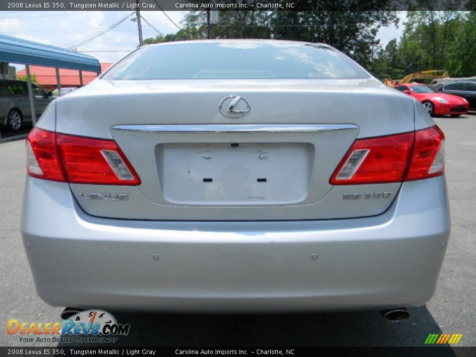 2008 Lexus ES 350 Tungsten Metallic / Light Gray Photo #9