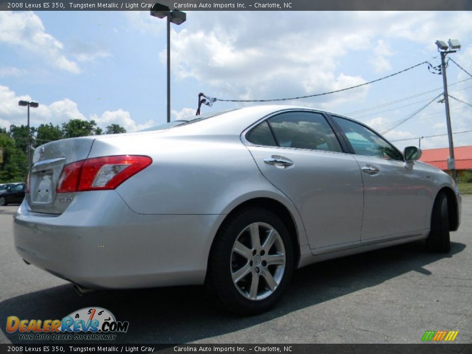 2008 Lexus ES 350 Tungsten Metallic / Light Gray Photo #10