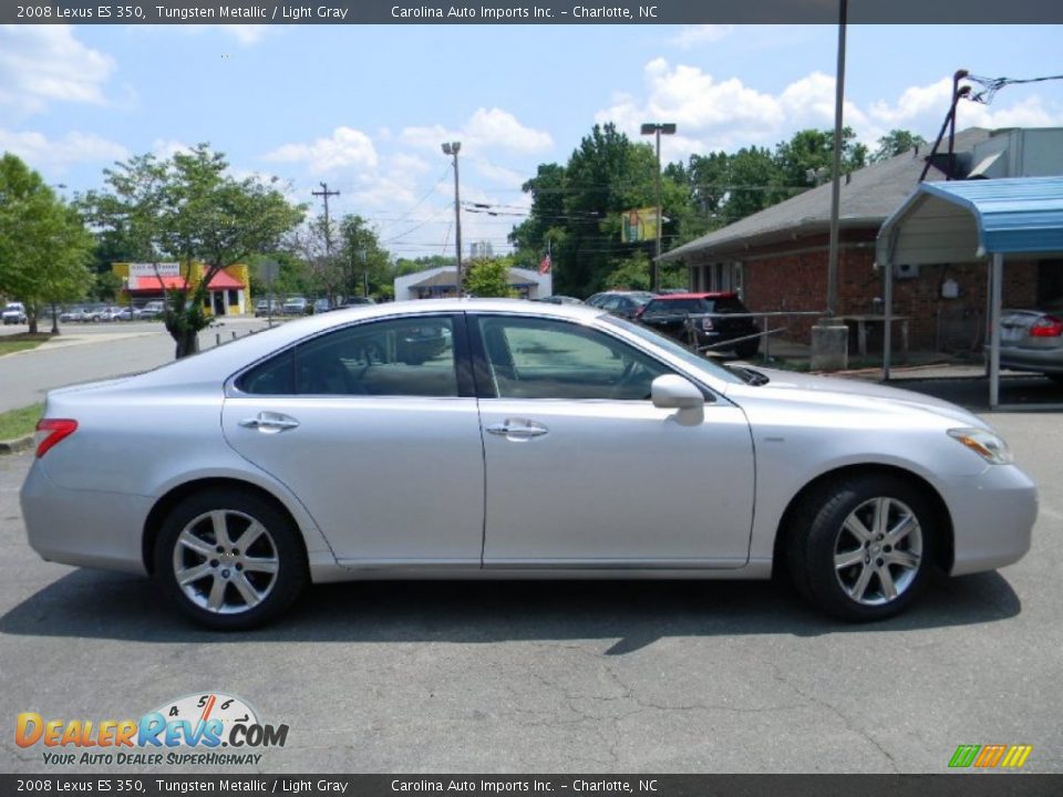 2008 Lexus ES 350 Tungsten Metallic / Light Gray Photo #11
