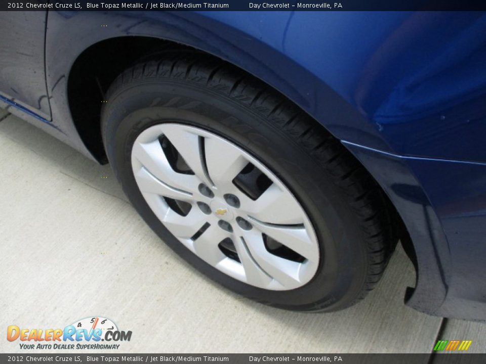 2012 Chevrolet Cruze LS Blue Topaz Metallic / Jet Black/Medium Titanium Photo #7