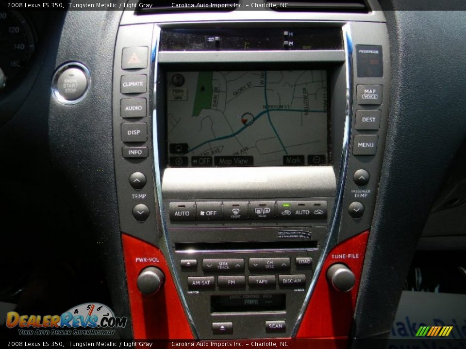 2008 Lexus ES 350 Tungsten Metallic / Light Gray Photo #16