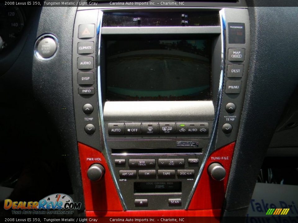 2008 Lexus ES 350 Tungsten Metallic / Light Gray Photo #17