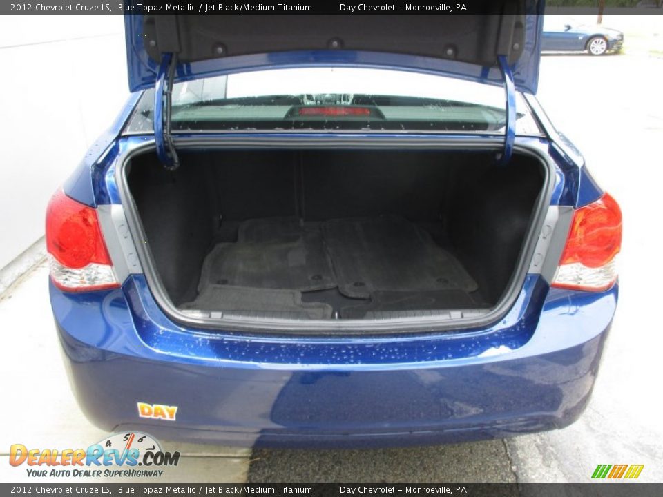 2012 Chevrolet Cruze LS Blue Topaz Metallic / Jet Black/Medium Titanium Photo #13