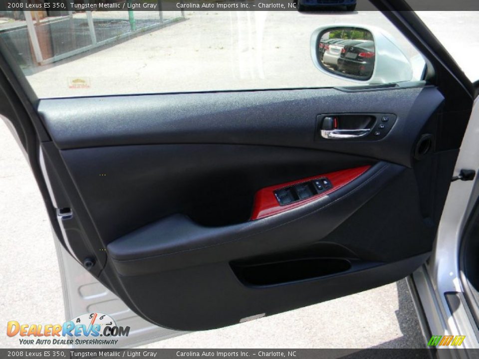 2008 Lexus ES 350 Tungsten Metallic / Light Gray Photo #18