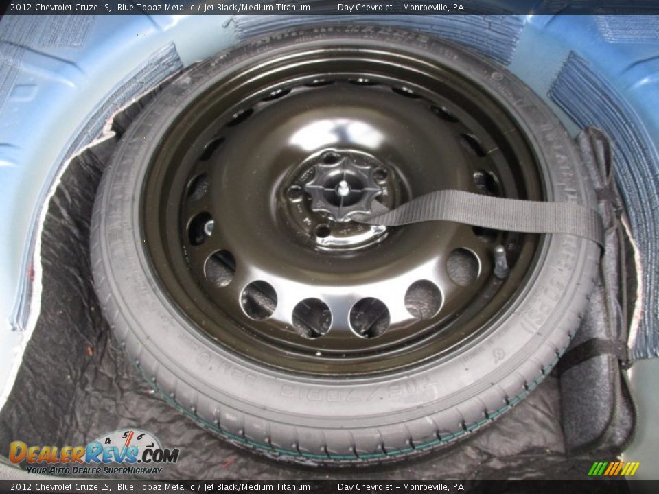 2012 Chevrolet Cruze LS Blue Topaz Metallic / Jet Black/Medium Titanium Photo #14