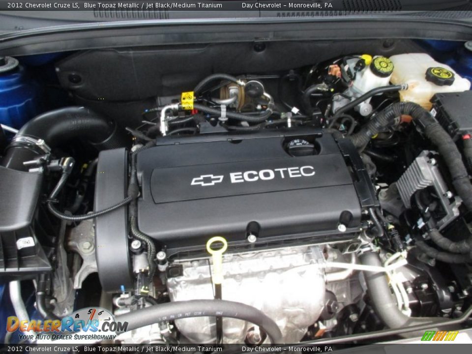 2012 Chevrolet Cruze LS Blue Topaz Metallic / Jet Black/Medium Titanium Photo #15