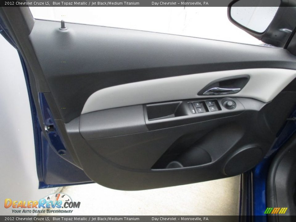 2012 Chevrolet Cruze LS Blue Topaz Metallic / Jet Black/Medium Titanium Photo #16