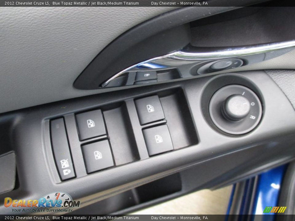 2012 Chevrolet Cruze LS Blue Topaz Metallic / Jet Black/Medium Titanium Photo #17