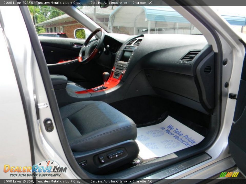 2008 Lexus ES 350 Tungsten Metallic / Light Gray Photo #22