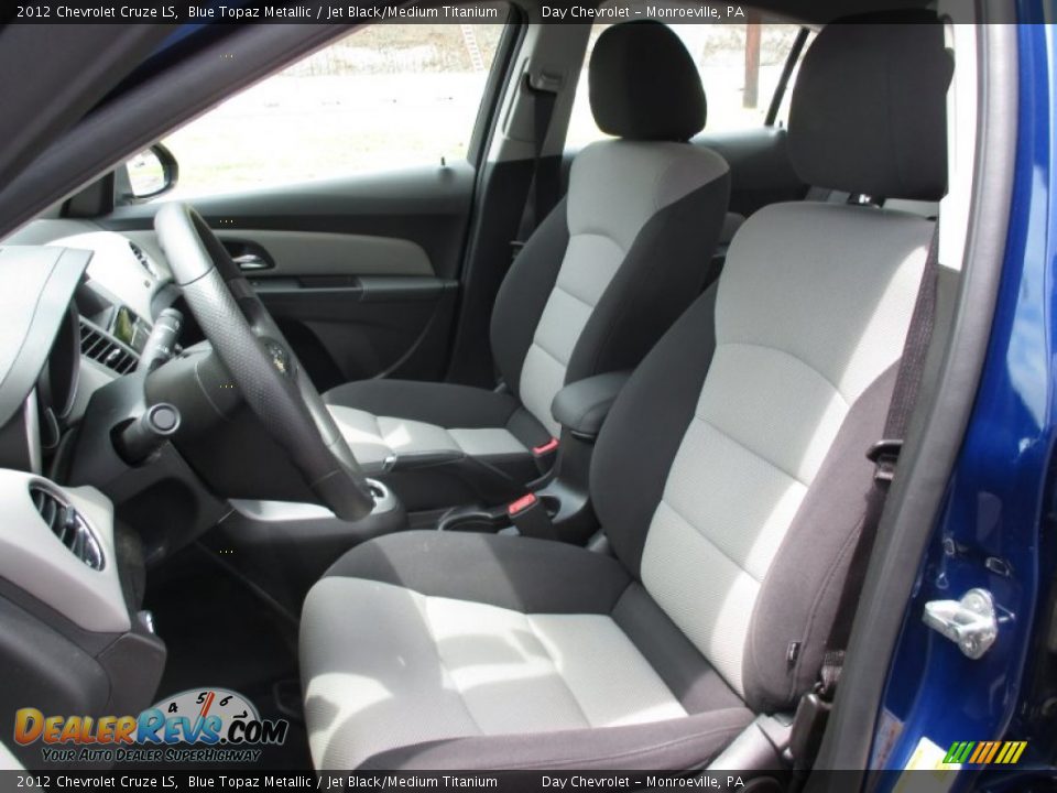 2012 Chevrolet Cruze LS Blue Topaz Metallic / Jet Black/Medium Titanium Photo #18