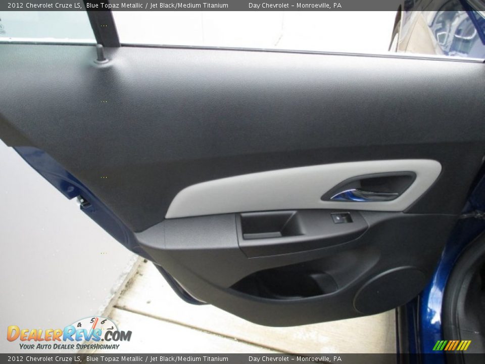 2012 Chevrolet Cruze LS Blue Topaz Metallic / Jet Black/Medium Titanium Photo #20