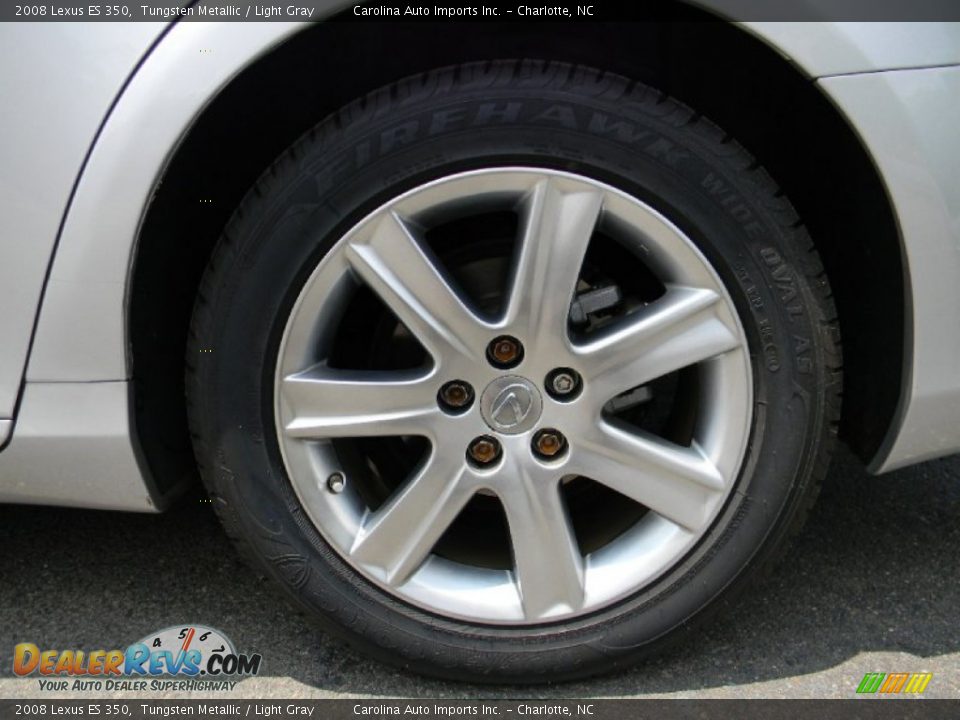 2008 Lexus ES 350 Tungsten Metallic / Light Gray Photo #26