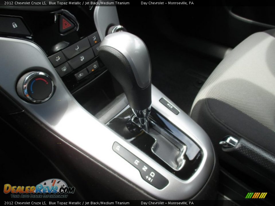2012 Chevrolet Cruze LS Blue Topaz Metallic / Jet Black/Medium Titanium Photo #23
