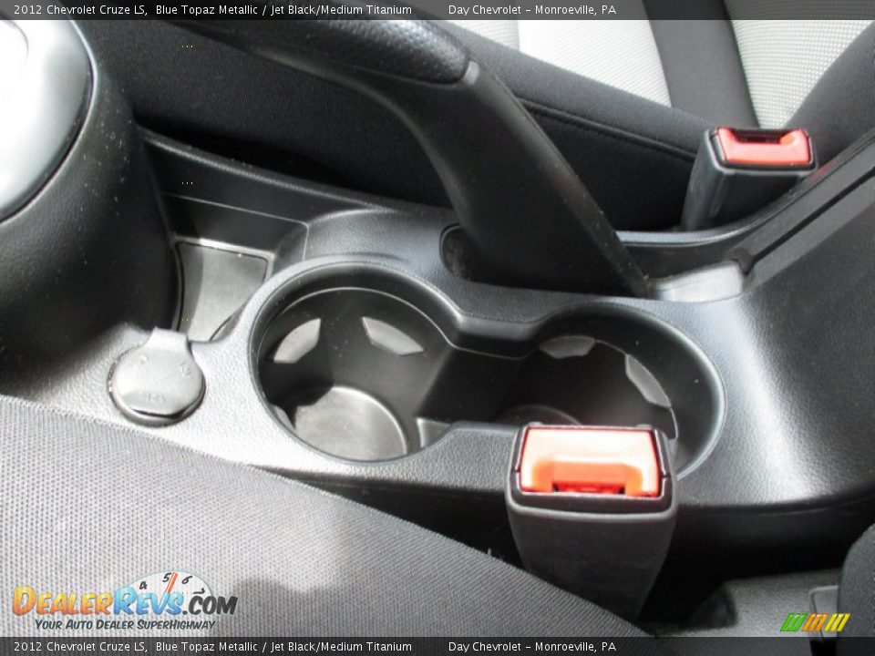 2012 Chevrolet Cruze LS Blue Topaz Metallic / Jet Black/Medium Titanium Photo #25
