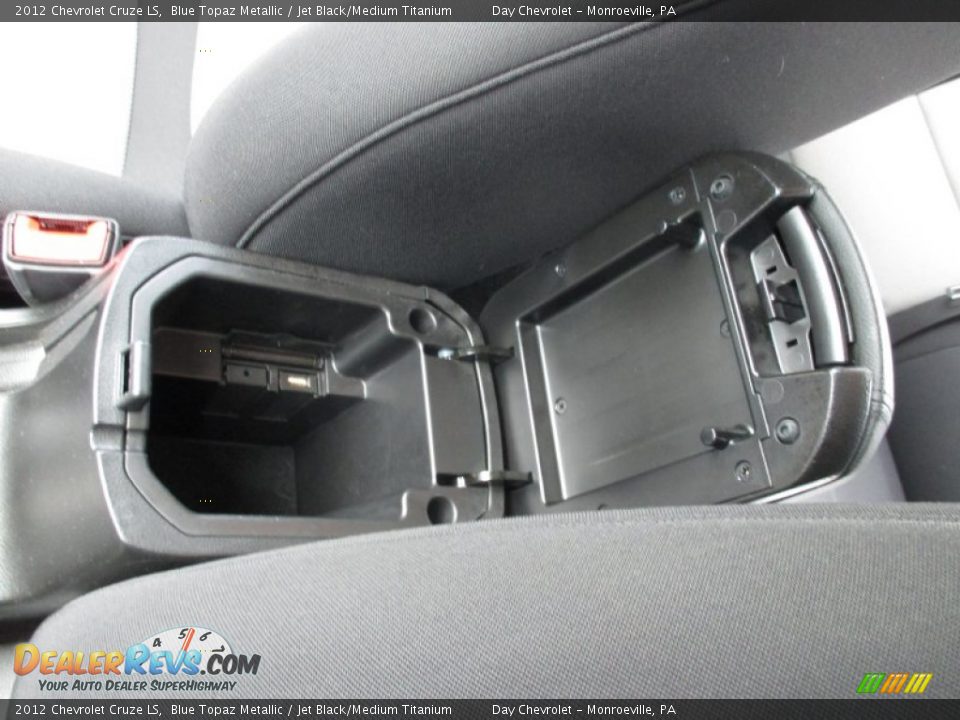 2012 Chevrolet Cruze LS Blue Topaz Metallic / Jet Black/Medium Titanium Photo #26