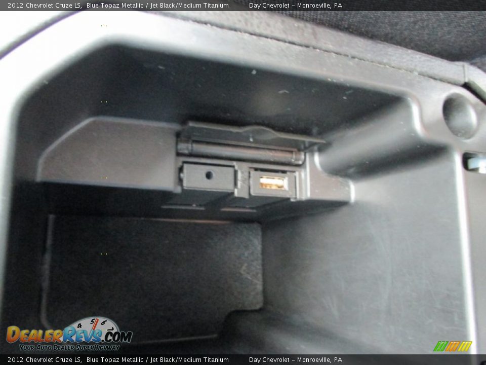 2012 Chevrolet Cruze LS Blue Topaz Metallic / Jet Black/Medium Titanium Photo #27