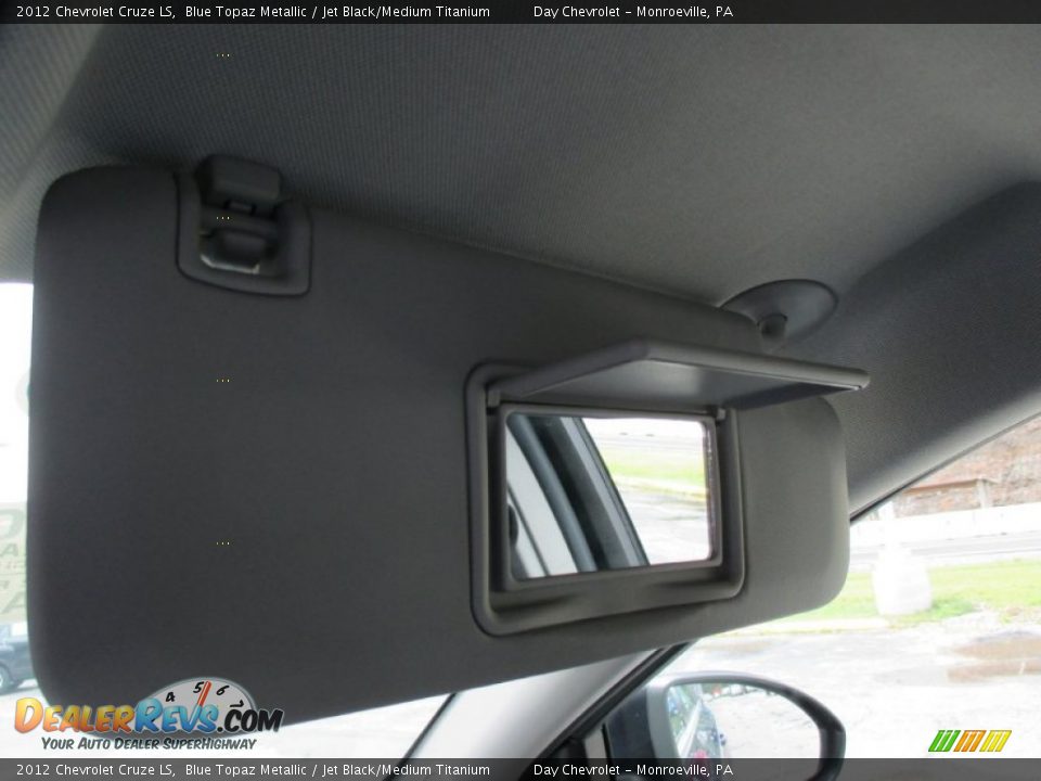 2012 Chevrolet Cruze LS Blue Topaz Metallic / Jet Black/Medium Titanium Photo #29