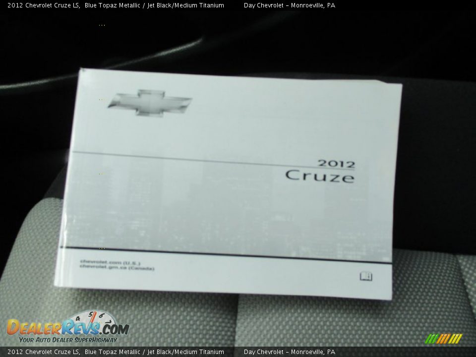 2012 Chevrolet Cruze LS Blue Topaz Metallic / Jet Black/Medium Titanium Photo #31