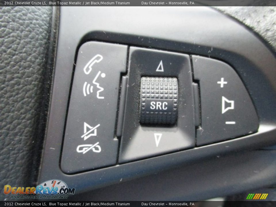 2012 Chevrolet Cruze LS Blue Topaz Metallic / Jet Black/Medium Titanium Photo #34