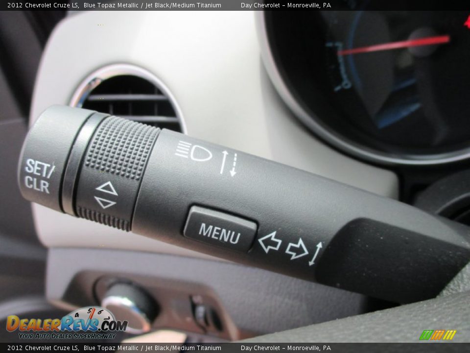 2012 Chevrolet Cruze LS Blue Topaz Metallic / Jet Black/Medium Titanium Photo #35