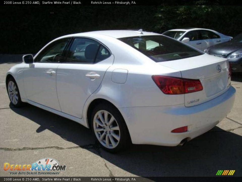 2008 Lexus IS 250 AWD Starfire White Pearl / Black Photo #2