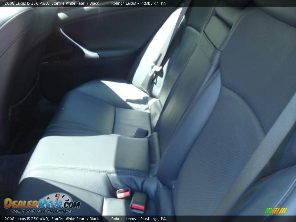 2008 Lexus IS 250 AWD Starfire White Pearl / Black Photo #9