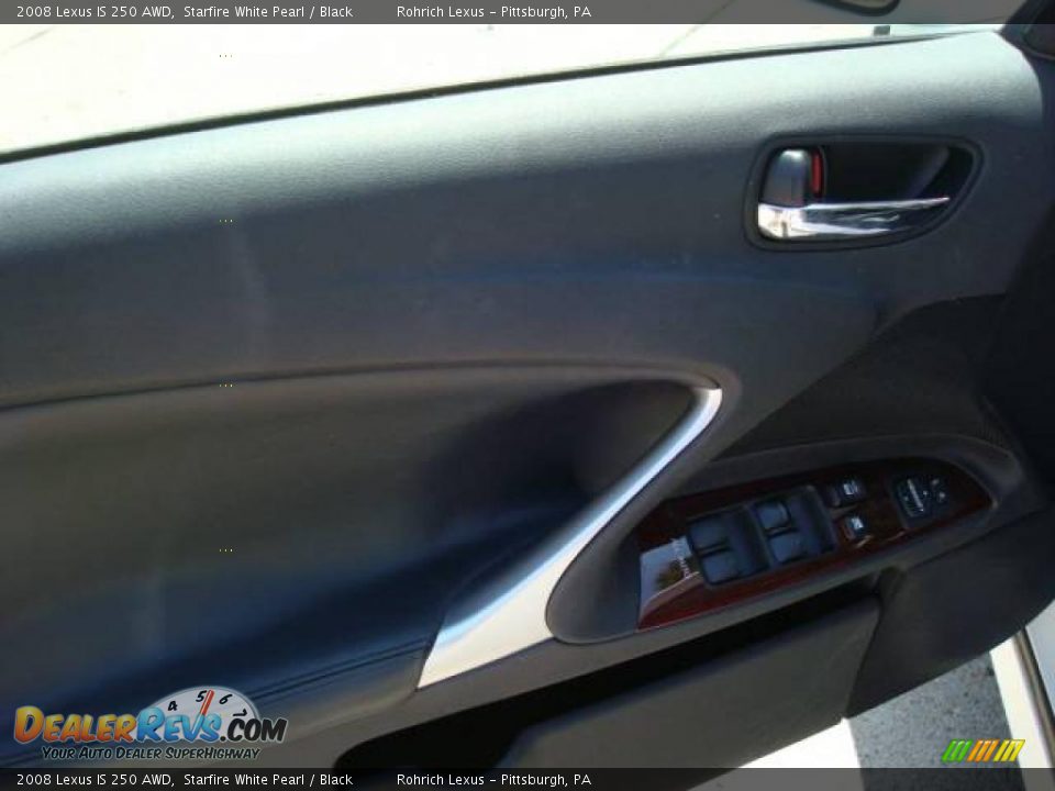 2008 Lexus IS 250 AWD Starfire White Pearl / Black Photo #11
