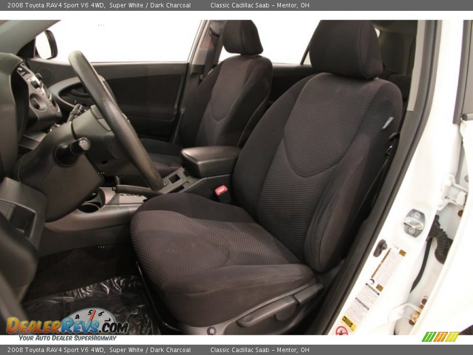 Front Seat of 2008 Toyota RAV4 Sport V6 4WD Photo #6