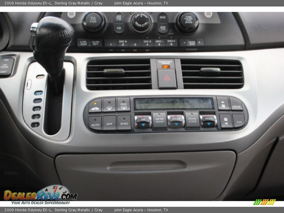 2009 Honda Odyssey EX-L Sterling Gray Metallic / Gray Photo #26