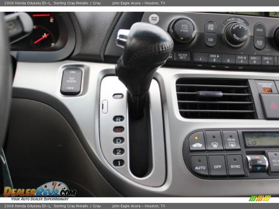 2009 Honda Odyssey EX-L Sterling Gray Metallic / Gray Photo #27