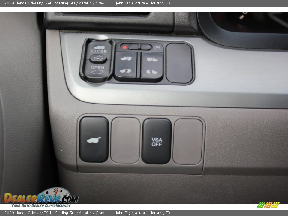 2009 Honda Odyssey EX-L Sterling Gray Metallic / Gray Photo #32
