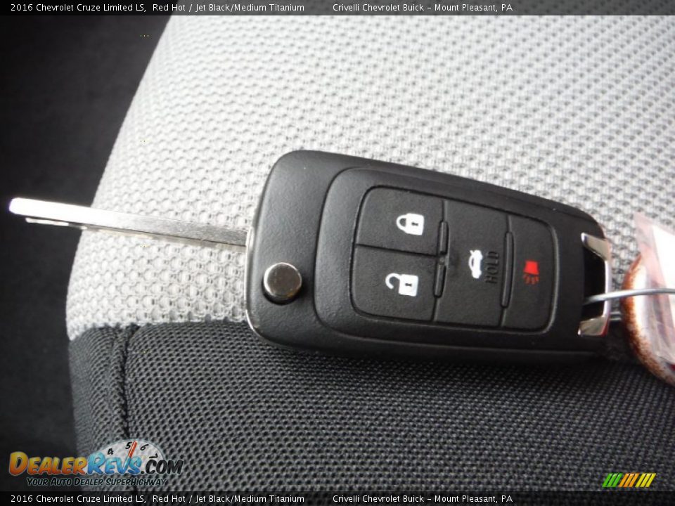 Keys of 2016 Chevrolet Cruze Limited LS Photo #19