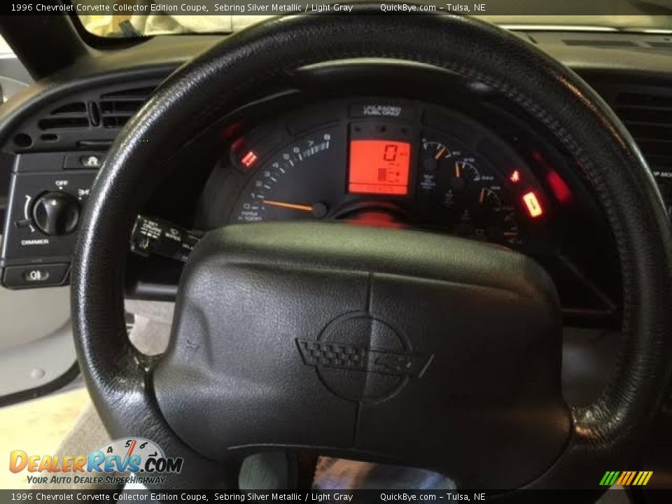 1996 Chevrolet Corvette Collector Edition Coupe Gauges Photo #6