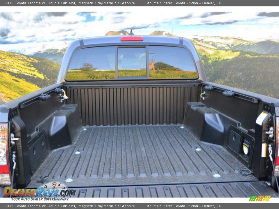 2015 Toyota Tacoma V6 Double Cab 4x4 Magnetic Gray Metallic / Graphite Photo #8