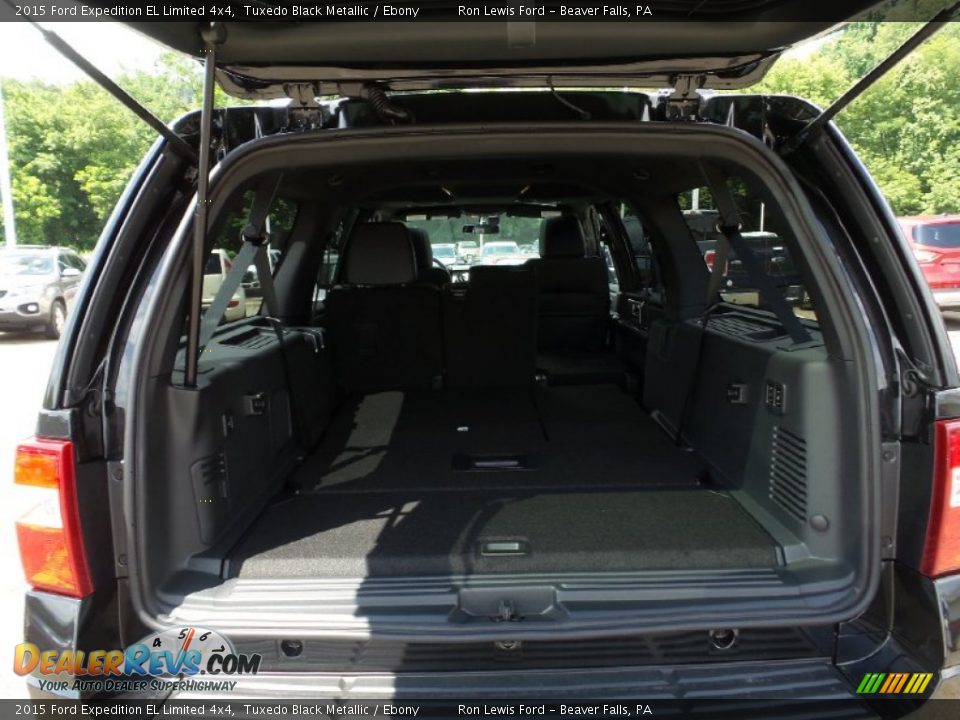 2015 Ford Expedition EL Limited 4x4 Tuxedo Black Metallic / Ebony Photo #5