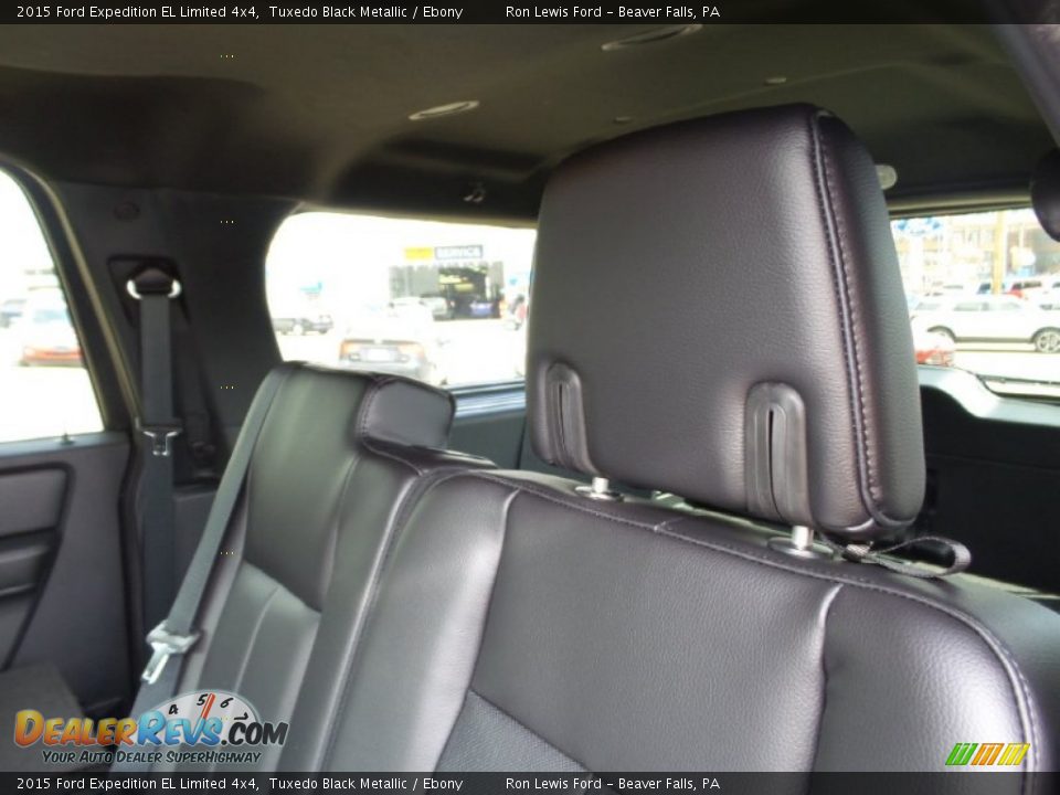 2015 Ford Expedition EL Limited 4x4 Tuxedo Black Metallic / Ebony Photo #13