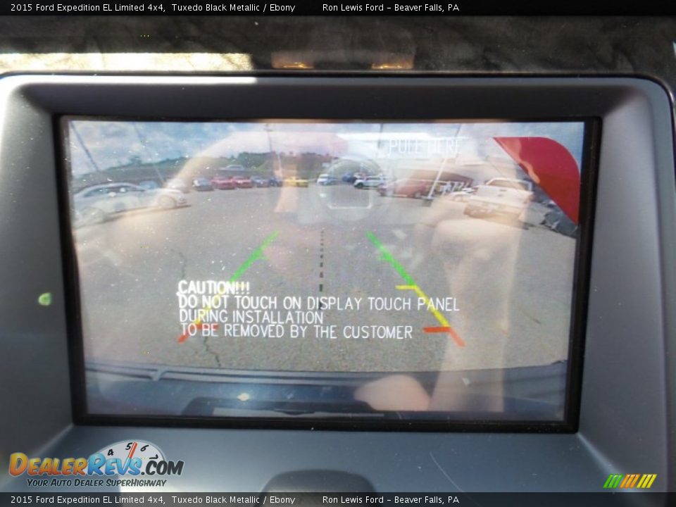 2015 Ford Expedition EL Limited 4x4 Tuxedo Black Metallic / Ebony Photo #19