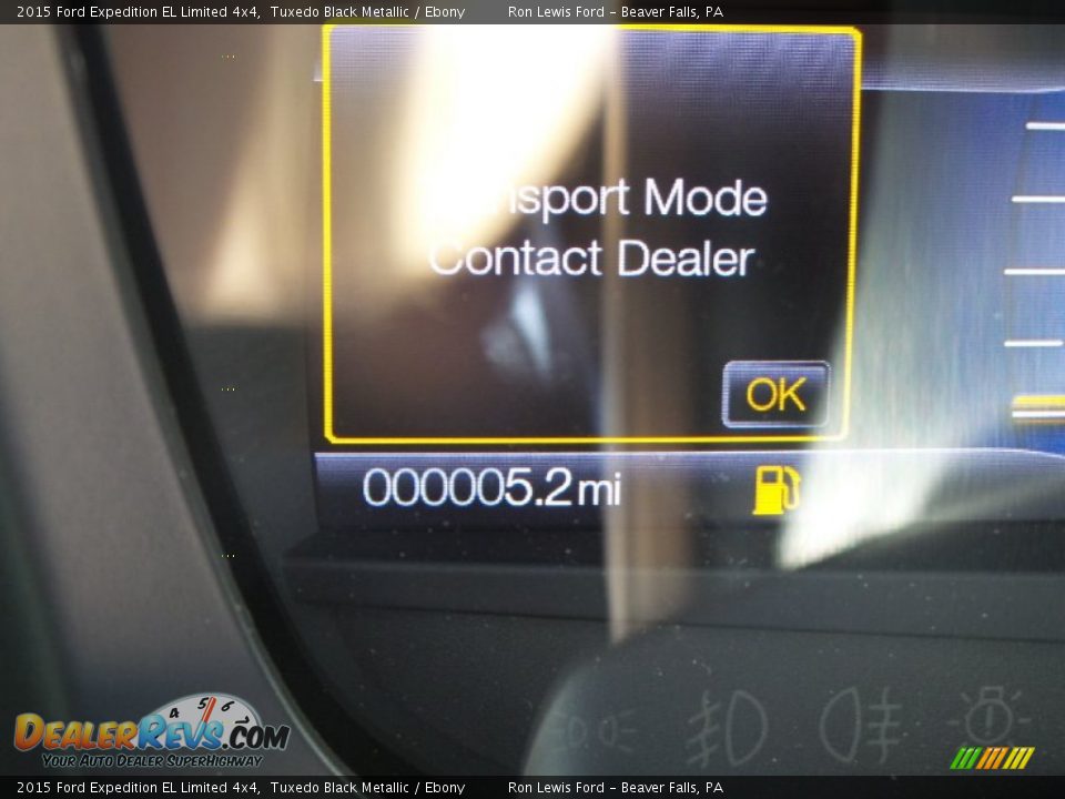 2015 Ford Expedition EL Limited 4x4 Tuxedo Black Metallic / Ebony Photo #20