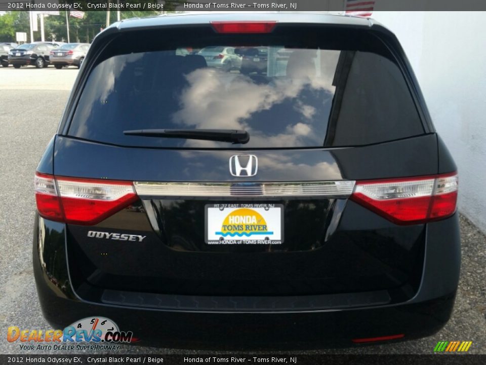 2012 Honda Odyssey EX Crystal Black Pearl / Beige Photo #3