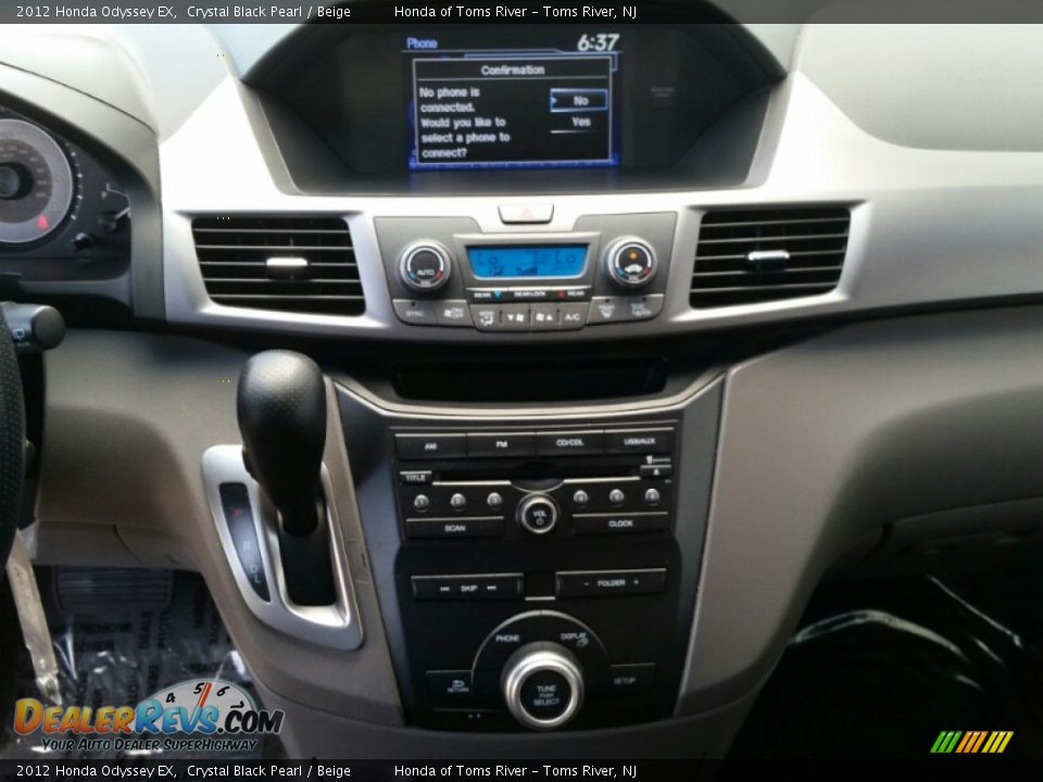 2012 Honda Odyssey EX Crystal Black Pearl / Beige Photo #13