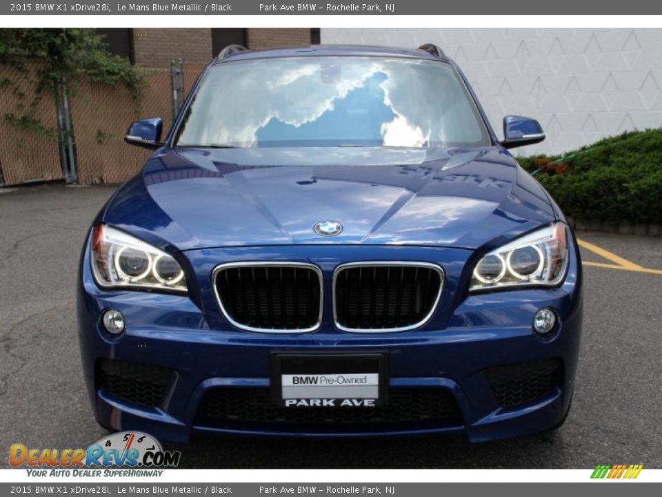 2015 BMW X1 xDrive28i Le Mans Blue Metallic / Black Photo #7