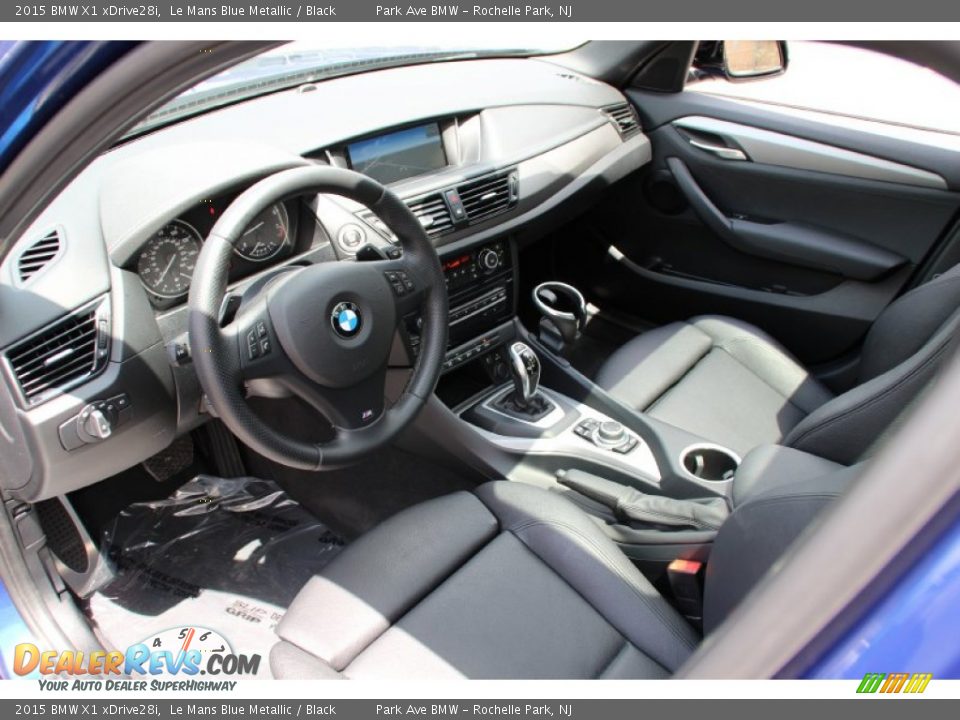 2015 BMW X1 xDrive28i Le Mans Blue Metallic / Black Photo #10