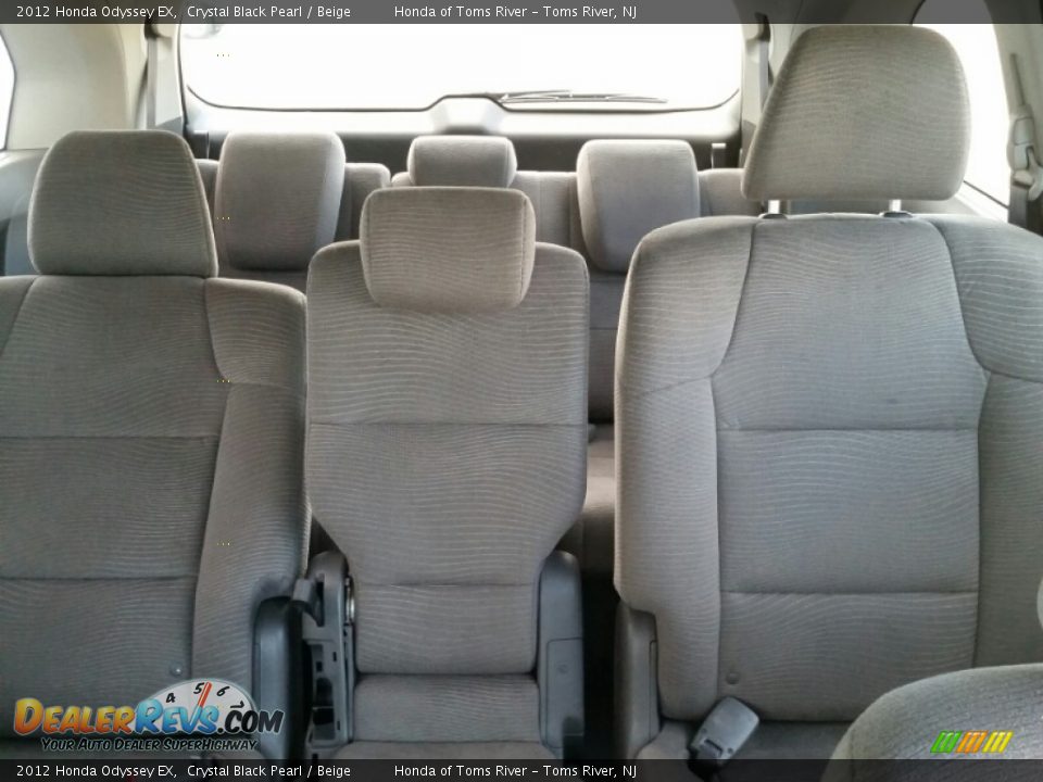 2012 Honda Odyssey EX Crystal Black Pearl / Beige Photo #22